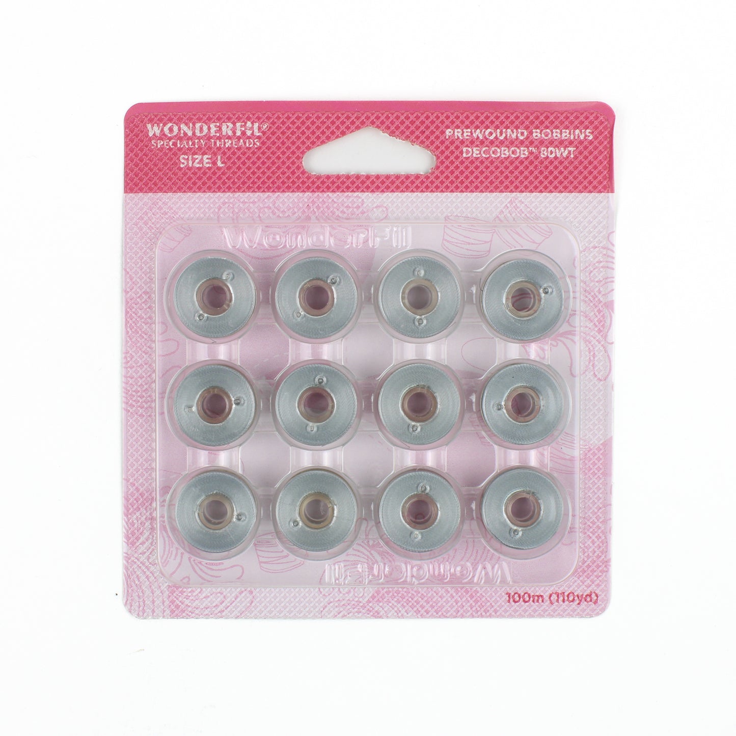 DBPWL113 - Dove Grey - DecoBob™ 80wt Thread Prewound Bobbins