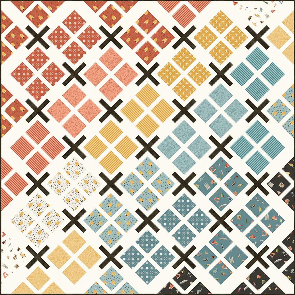 Skylight Quilt Pattern by Fran Gulick