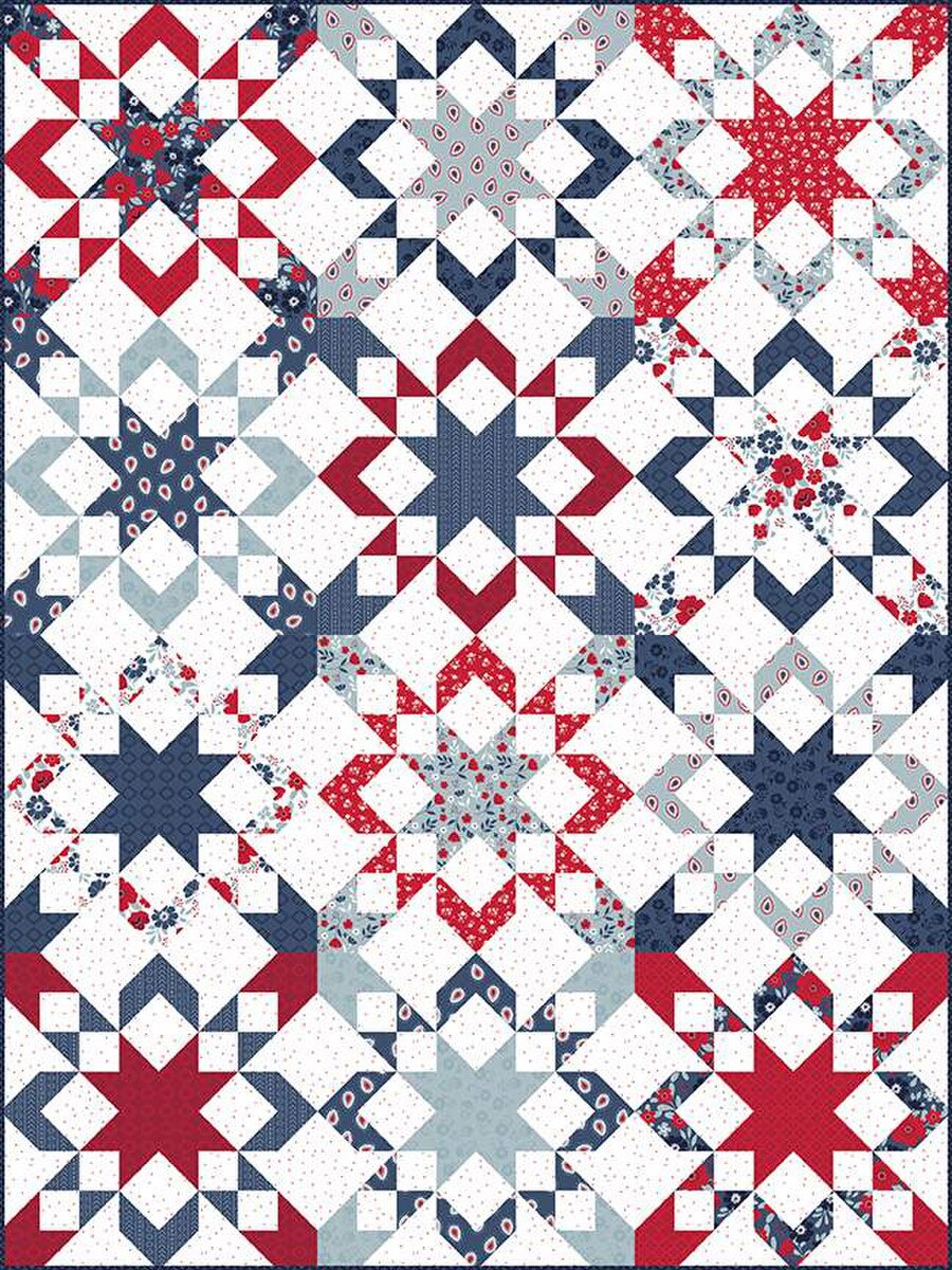 Starly Quilt Pattern by Fran Gulick