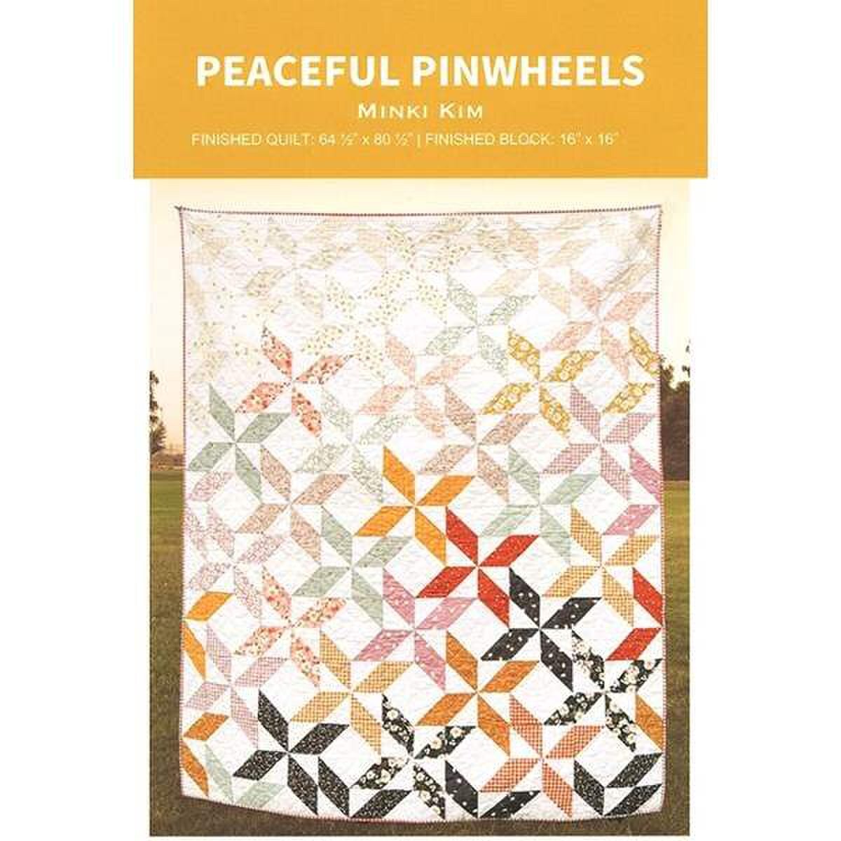 Peaceful Pinwheels Quilt Pattern by Minki Kim