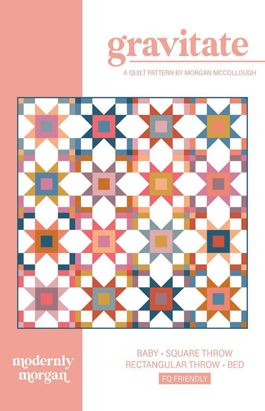 Gravitate Quilt Pattern by Modernly Morgan