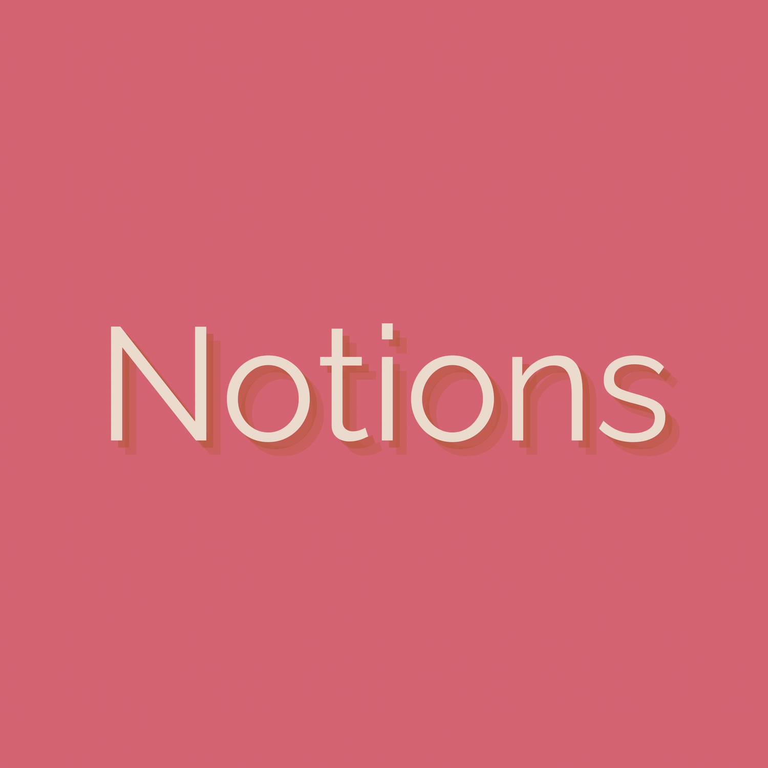 Notions