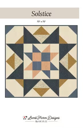 Solstice Quilt Pattern by Lamb Farm Designs
