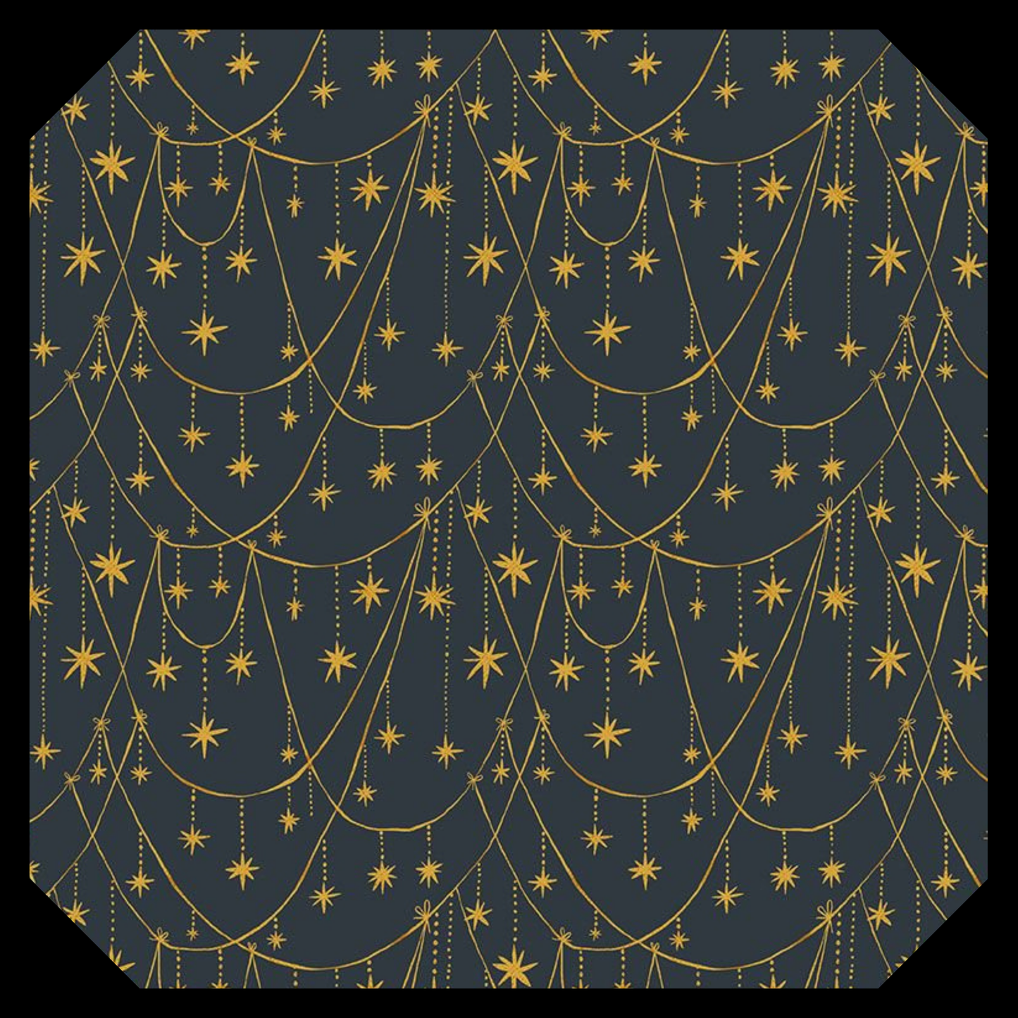 Star Garland - Slate