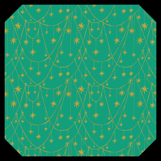 Star Garland - Peacock