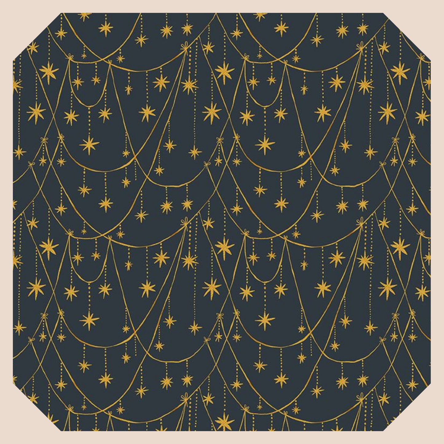 Star Garland - Slate