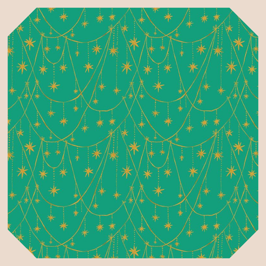 Star Garland - Peacock