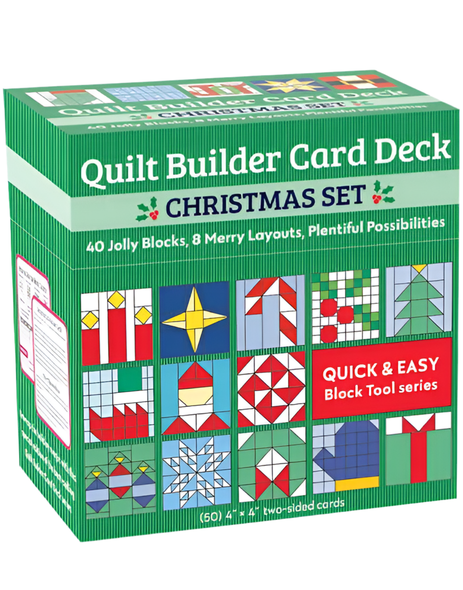 Quilt Builder Card Deck CHRISTMAS SET