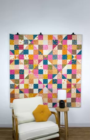 Nine Patch Variety Quilt Pattern — Beginner by Studio M2 – Patch