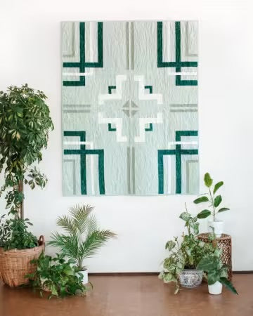 Boxwood Quilt Pattern by Alderwood Studios