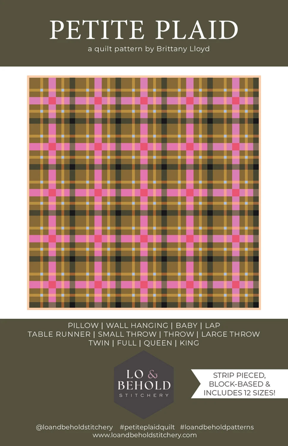 Petite Plaid by Lo & Behold Stitchery