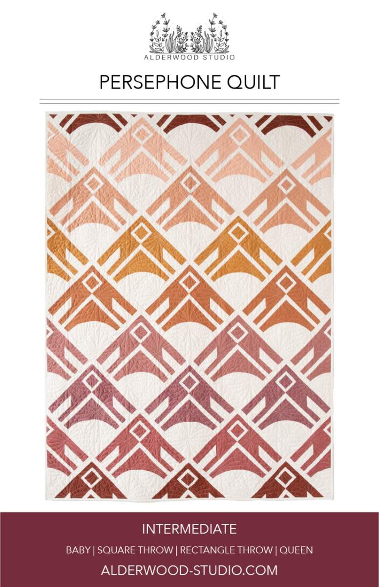 Persephone Quilt Pattern by Alderwood Studios